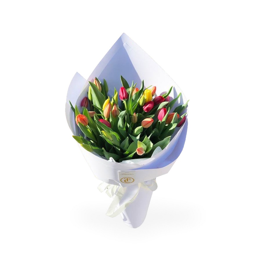 Vibrant Tulips - Tomuri & Co. Floral Designs