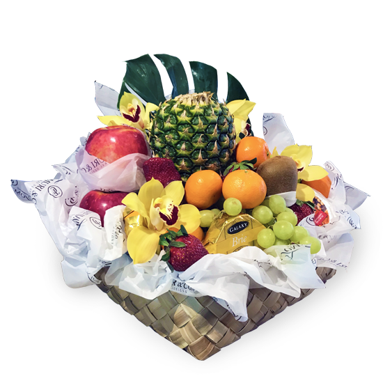 Fruit Gift Basket - Tomuri & Co. Floral Designs