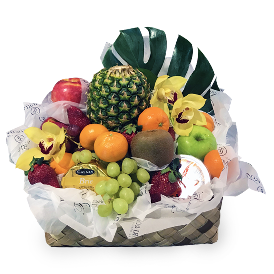 Fruit Gift Basket - Tomuri & Co. Floral Designs