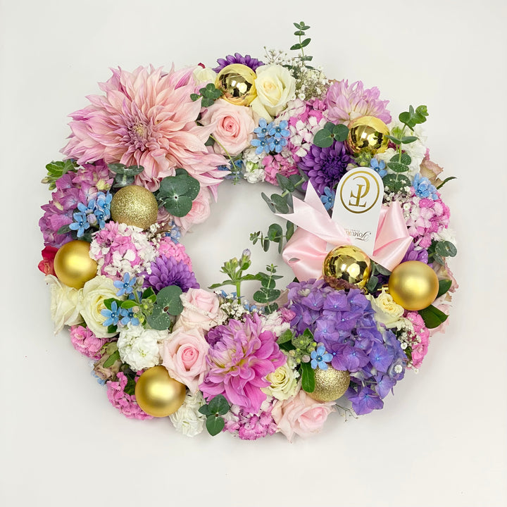 Kirihimete Wreath - Tomuri & Co. Floral Designs
