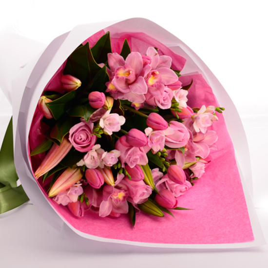 Pink Panther Bouquet - Tomuri & Co. Floral Designs