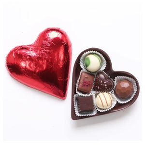 Bennetts Choc Heart - Tomuri & Co. Floral Designs