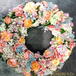 Domed Wreath - Tomuri & Co. Floral Designs