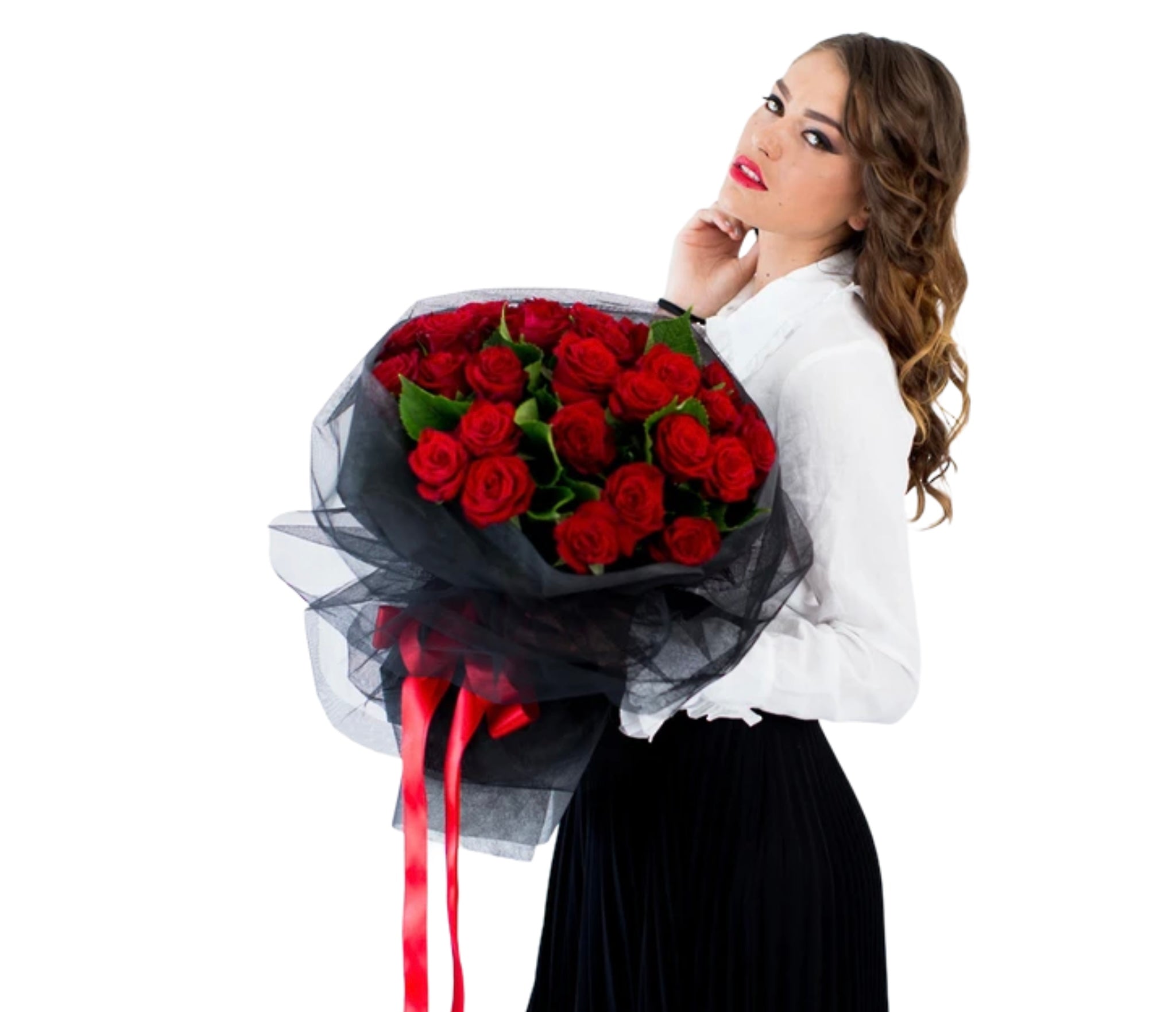 Continental 50 Red Roses