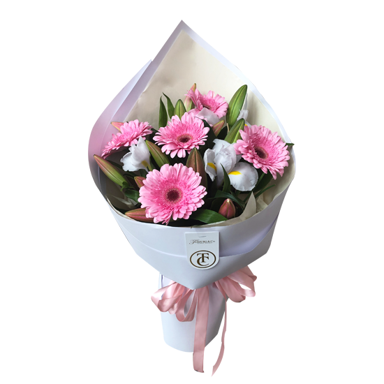 Pink Malibu Bouquet - Tomuri & Co. Floral Designs
